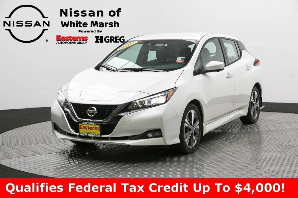 used 2021 Nissan Leaf car, priced at $16,850
