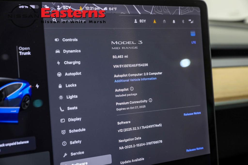 used 2018 Tesla Model 3 car, priced at $20,490