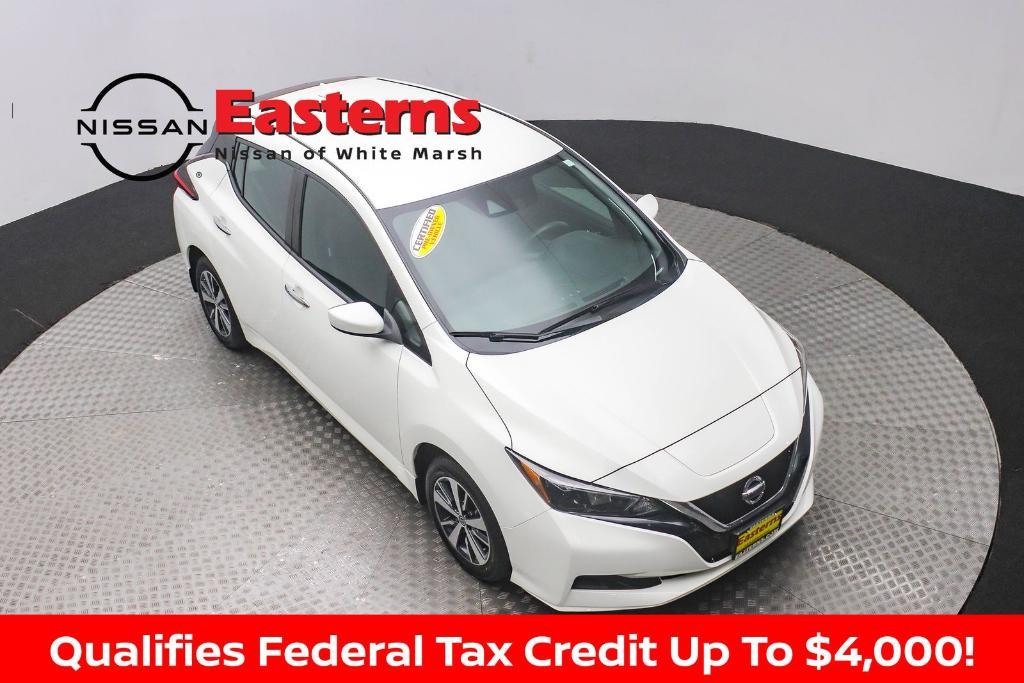 used 2022 Nissan Leaf car, priced at $18,950