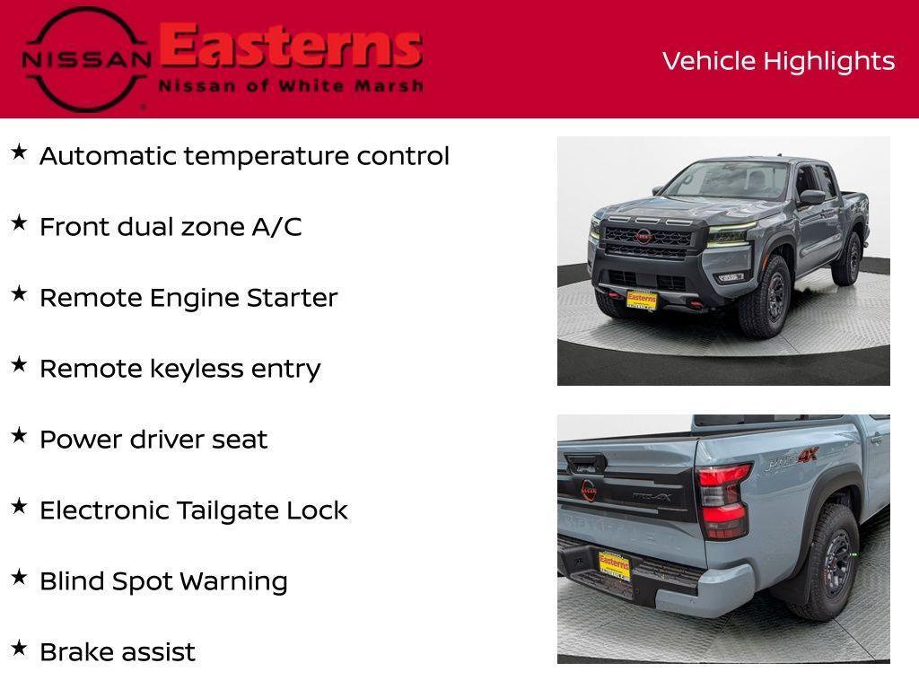 new 2025 Nissan Frontier car, priced at $41,241