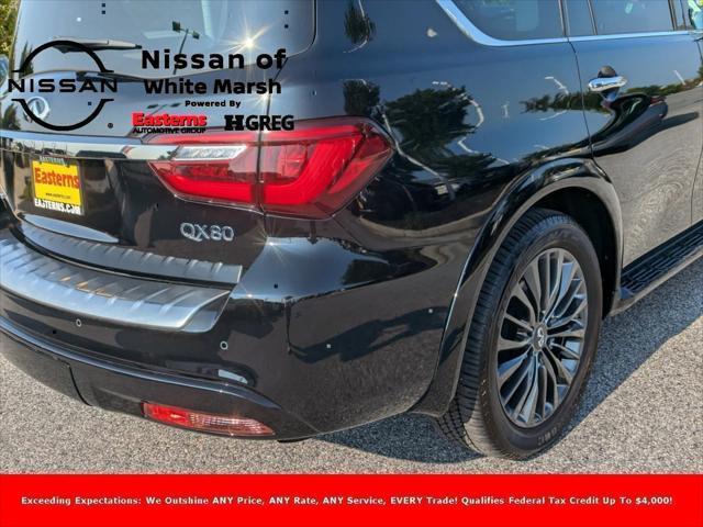 used 2023 INFINITI QX80 car, priced at $48,750