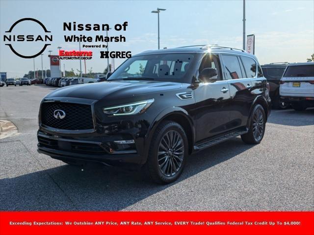 used 2023 INFINITI QX80 car, priced at $48,750