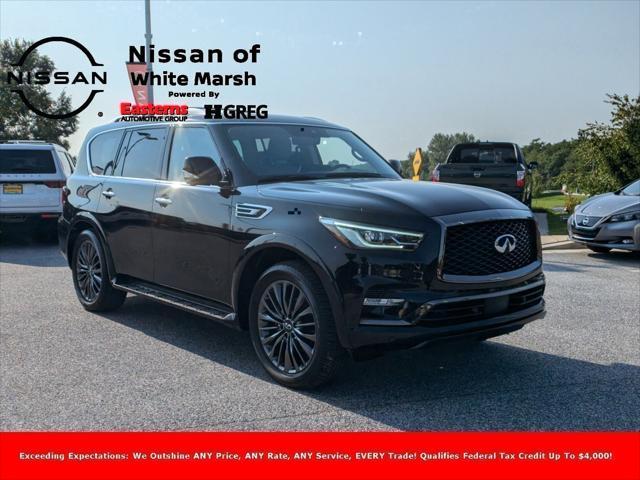 used 2023 INFINITI QX80 car, priced at $48,750