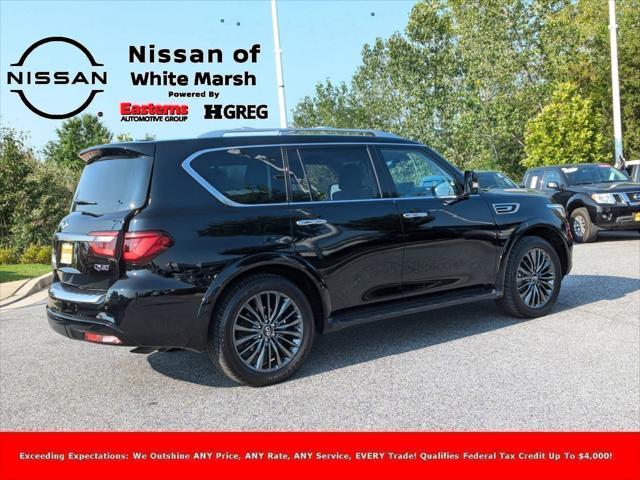 used 2023 INFINITI QX80 car, priced at $48,750