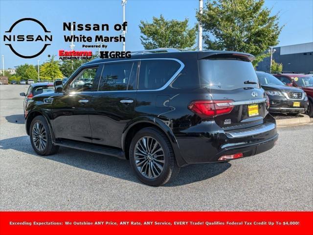 used 2023 INFINITI QX80 car, priced at $48,750