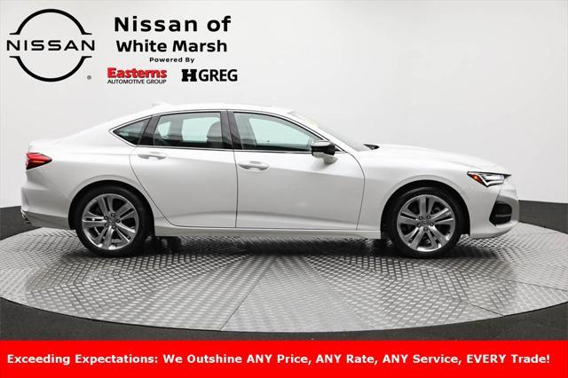 used 2021 Acura TLX car, priced at $26,950