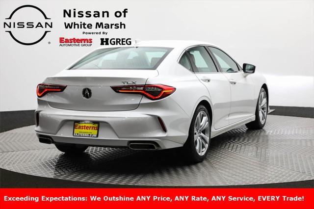 used 2021 Acura TLX car, priced at $26,950