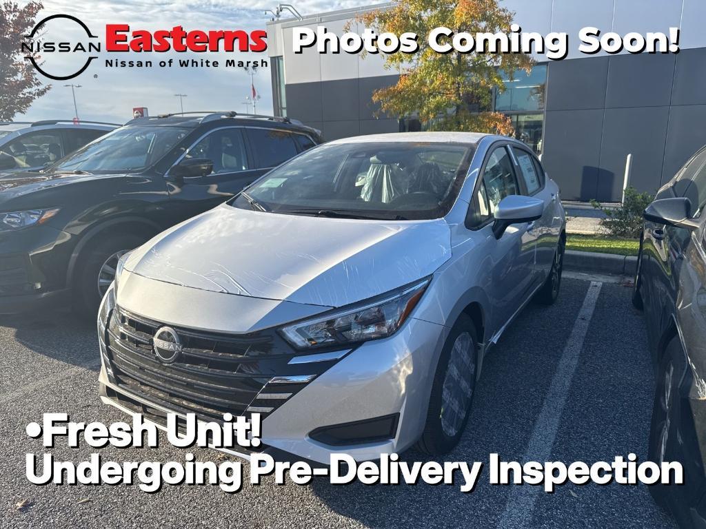 new 2025 Nissan Versa car, priced at $20,585
