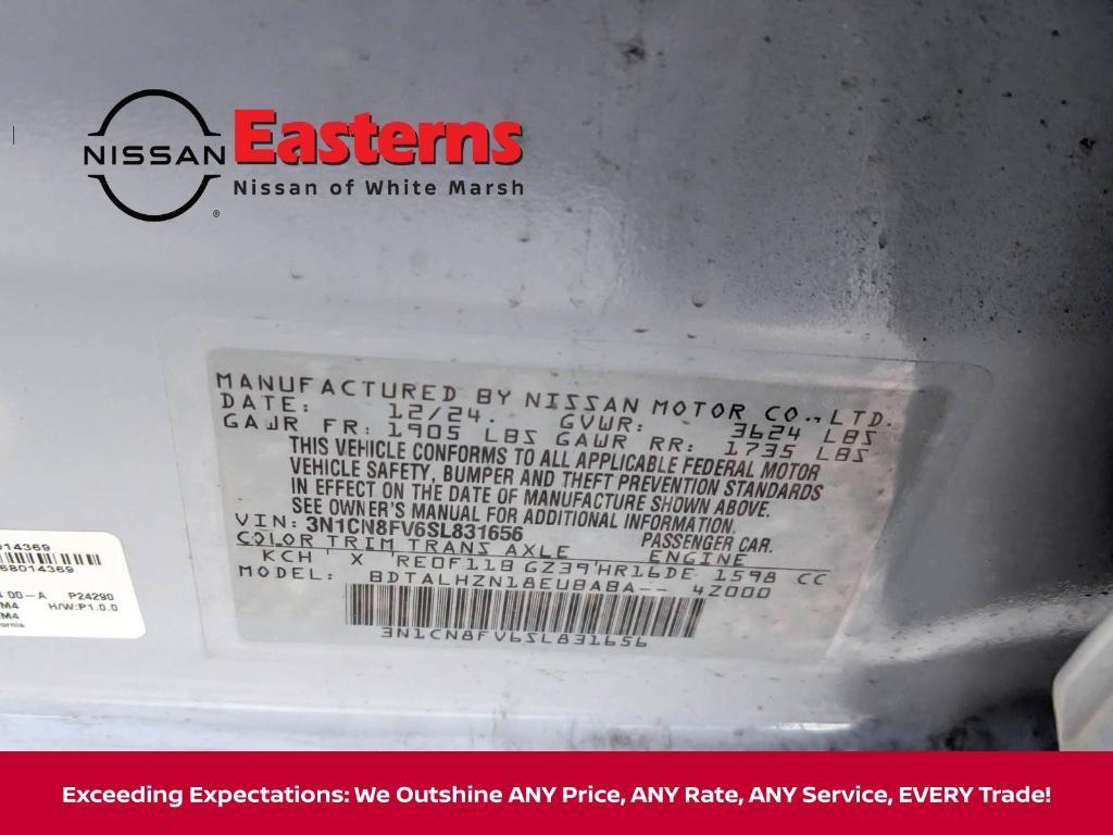 new 2025 Nissan Versa car, priced at $21,530