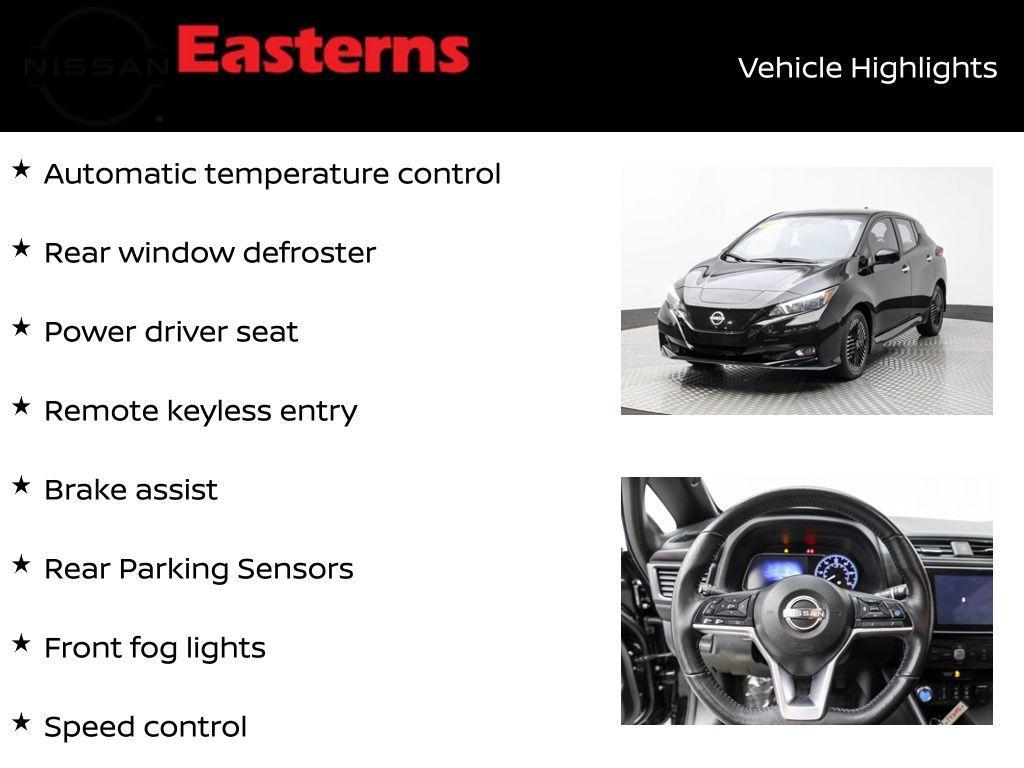 used 2023 Nissan Leaf car, priced at $20,950