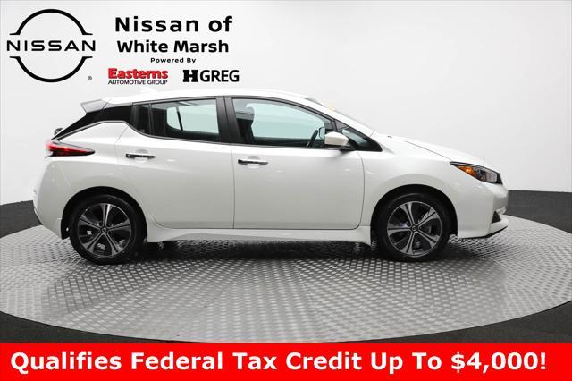 used 2021 Nissan Leaf car, priced at $19,750