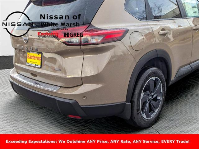 new 2025 Nissan Rogue car, priced at $31,716