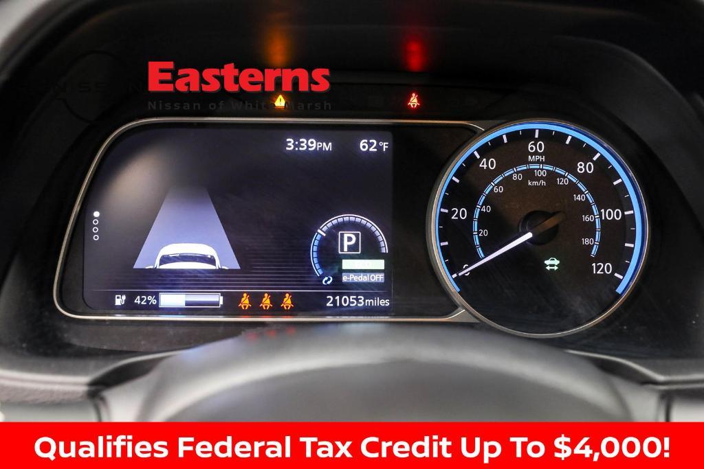 used 2023 Nissan Leaf car, priced at $20,950