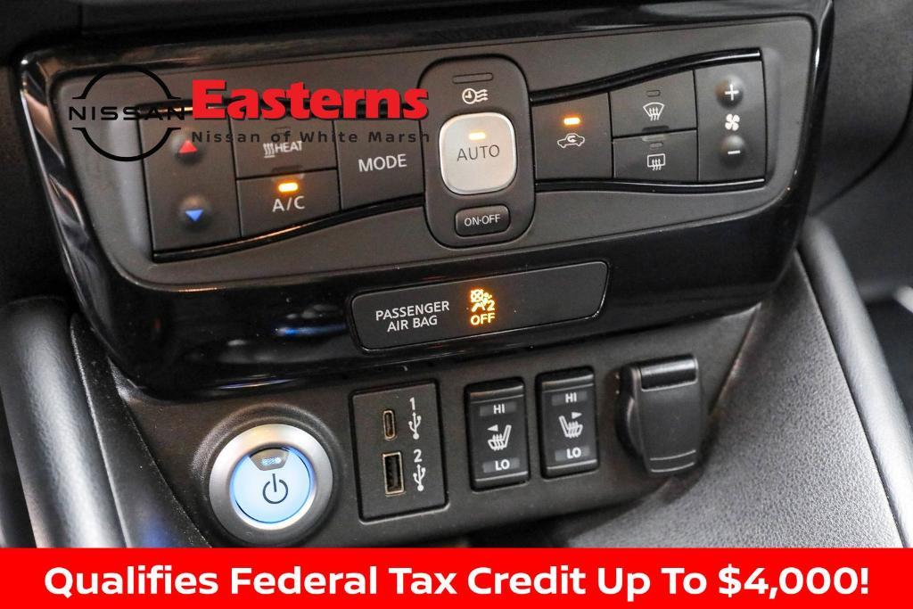 used 2023 Nissan Leaf car, priced at $20,950