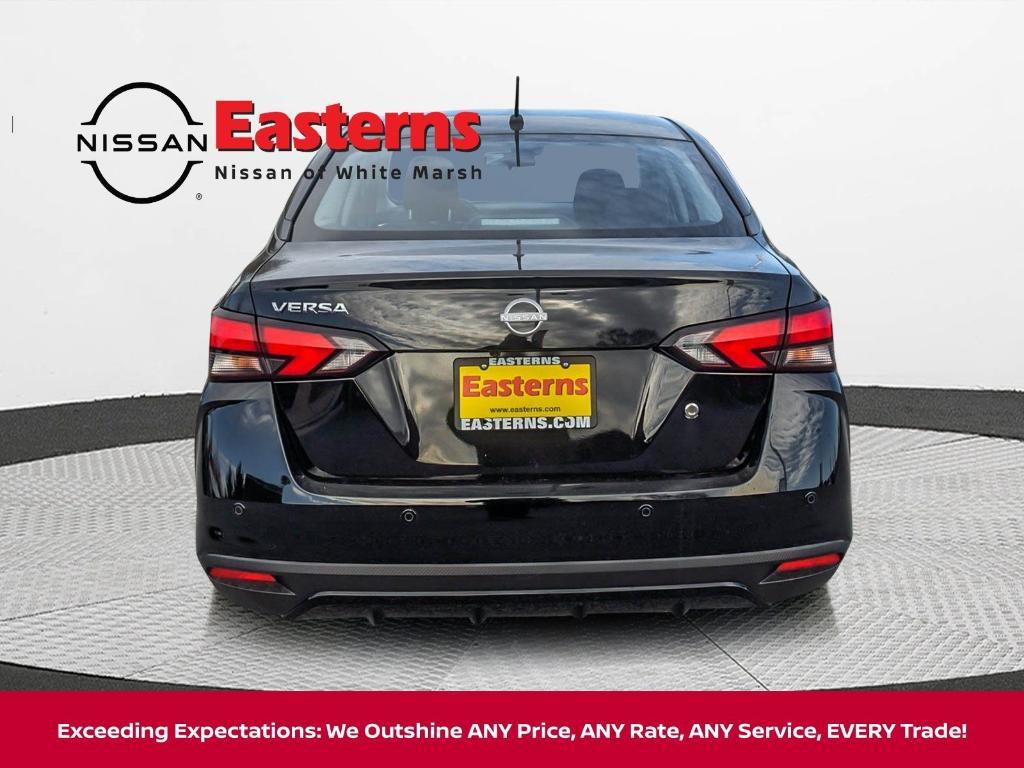 new 2025 Nissan Versa car, priced at $20,037