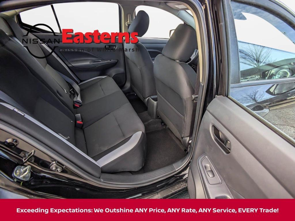 new 2025 Nissan Versa car, priced at $20,037