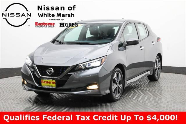 used 2021 Nissan Leaf car, priced at $19,500