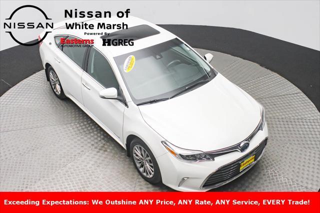 used 2017 Toyota Avalon Hybrid car, priced at $25,950