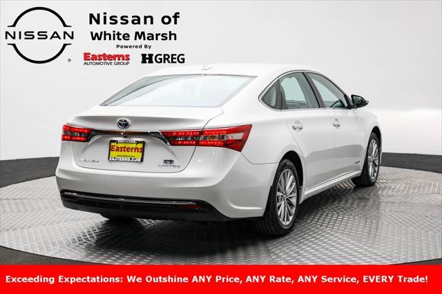 used 2017 Toyota Avalon Hybrid car, priced at $25,950