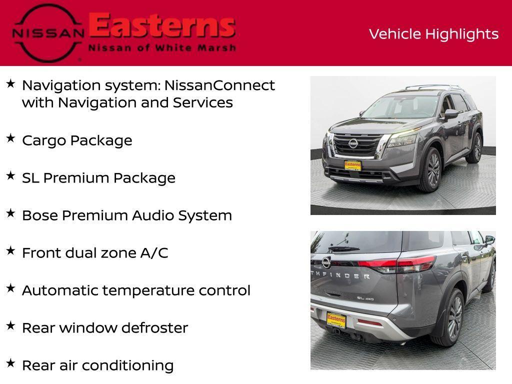 new 2025 Nissan Pathfinder car, priced at $42,165