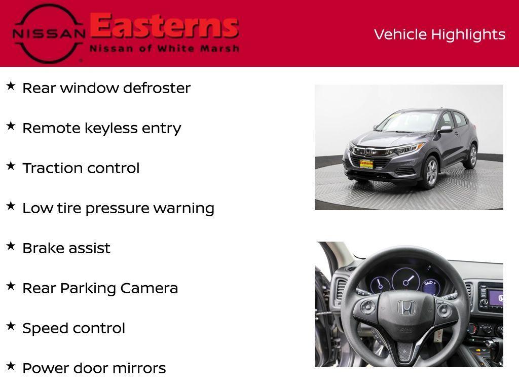 used 2020 Honda HR-V car, priced at $20,475