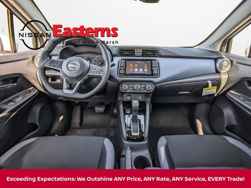 new 2025 Nissan Versa car, priced at $20,872