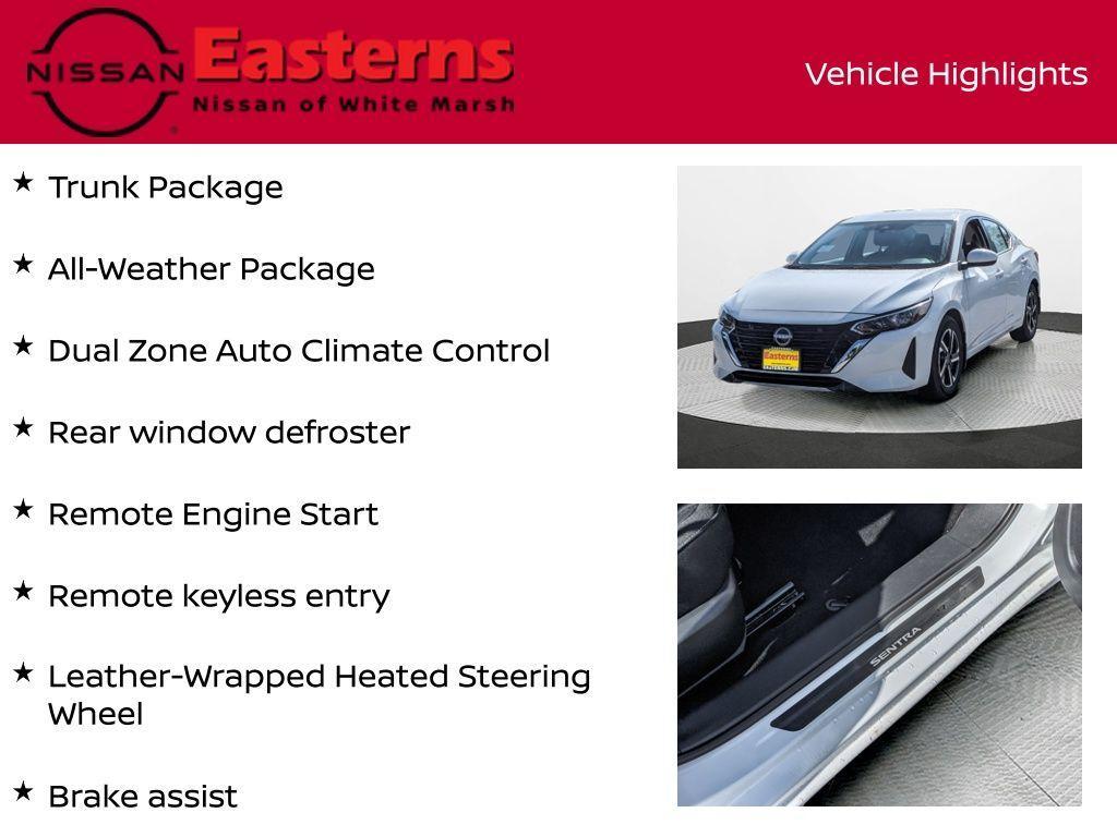 new 2025 Nissan Sentra car, priced at $21,108