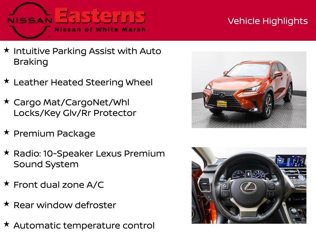 used 2020 Lexus NX 300 car, priced at $32,490