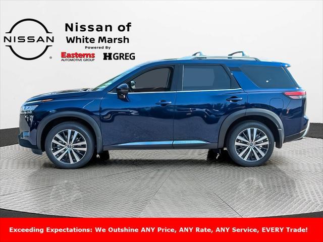 new 2024 Nissan Pathfinder car, priced at $49,221