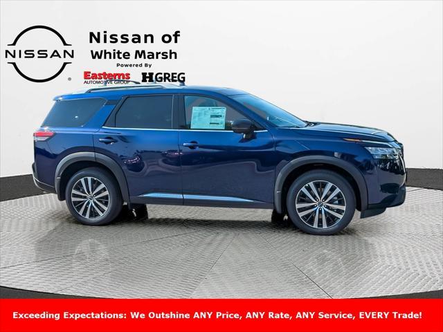 new 2024 Nissan Pathfinder car, priced at $49,221