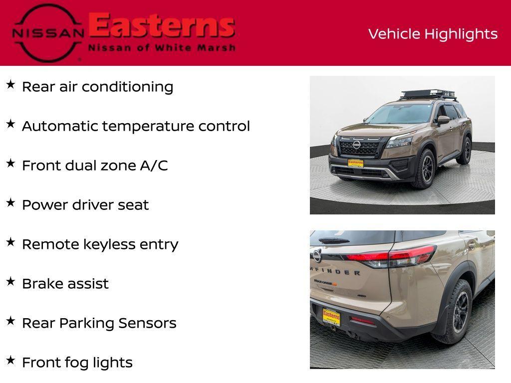 used 2024 Nissan Pathfinder car, priced at $34,850