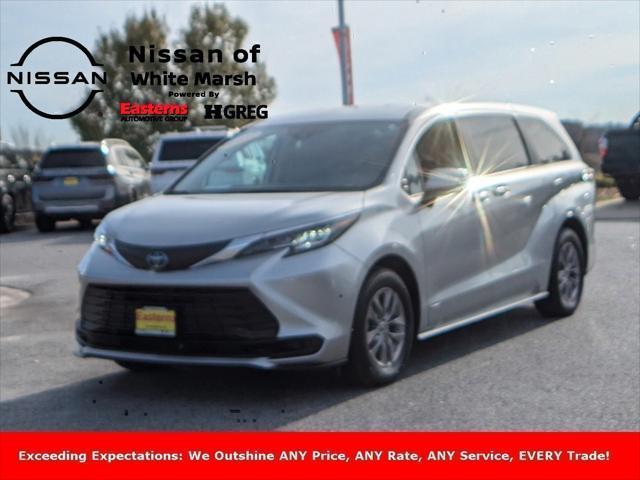 used 2021 Toyota Sienna car, priced at $41,300