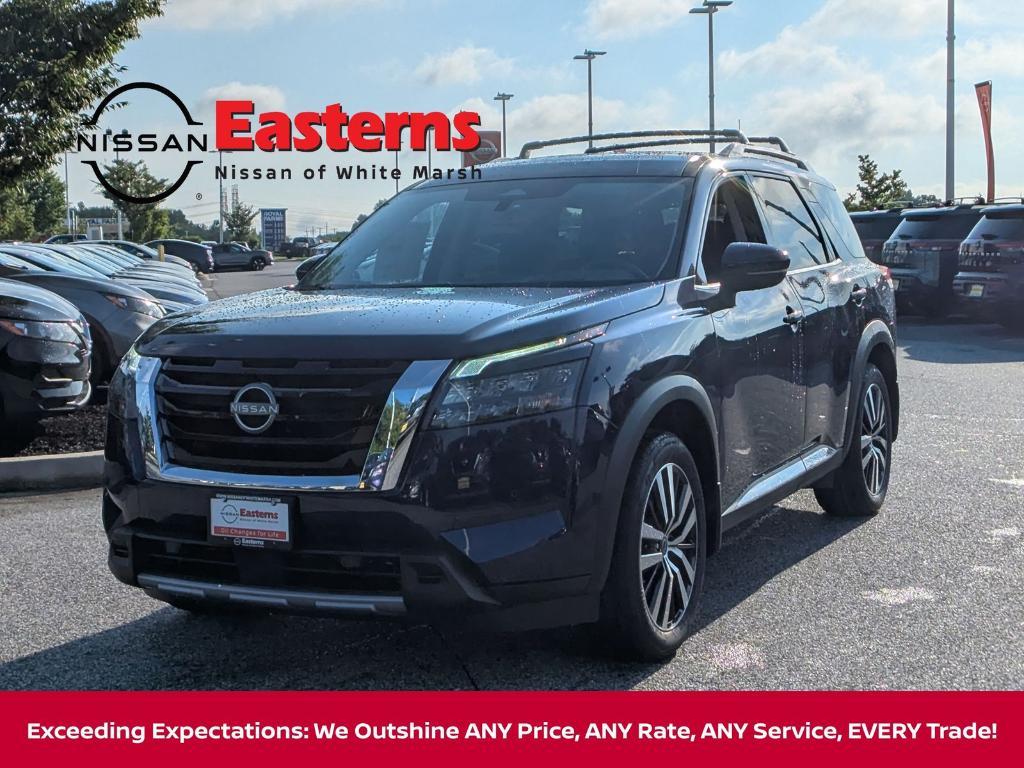 new 2025 Nissan Pathfinder car, priced at $45,695