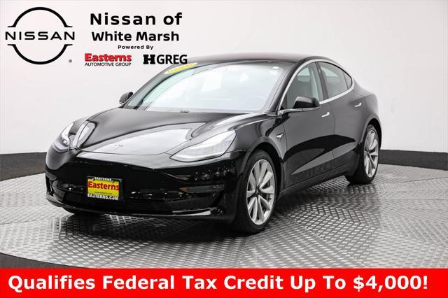 used 2018 Tesla Model 3 car, priced at $23,950