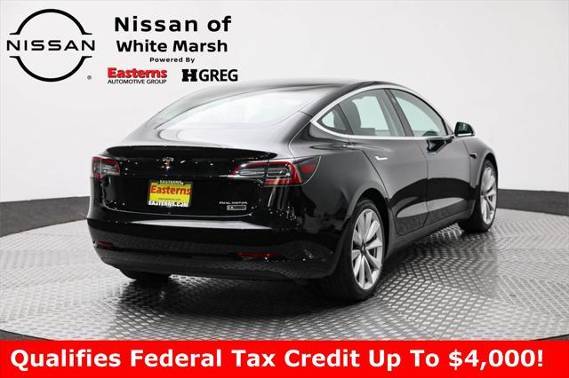 used 2018 Tesla Model 3 car, priced at $23,950