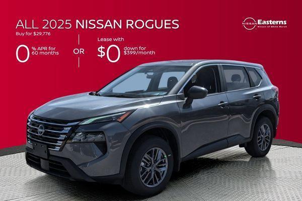 new 2025 Nissan Rogue car, priced at $29,276