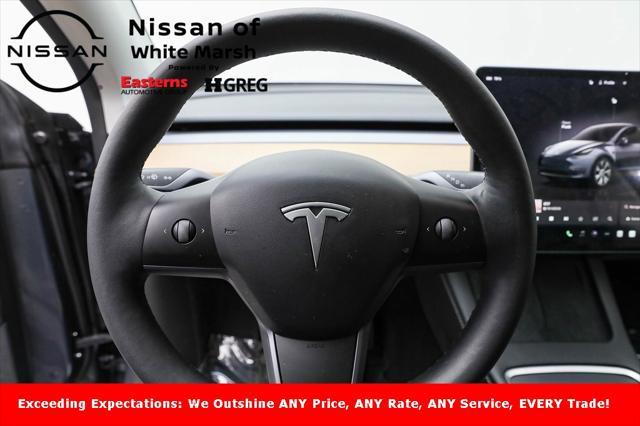 used 2022 Tesla Model Y car, priced at $27,950