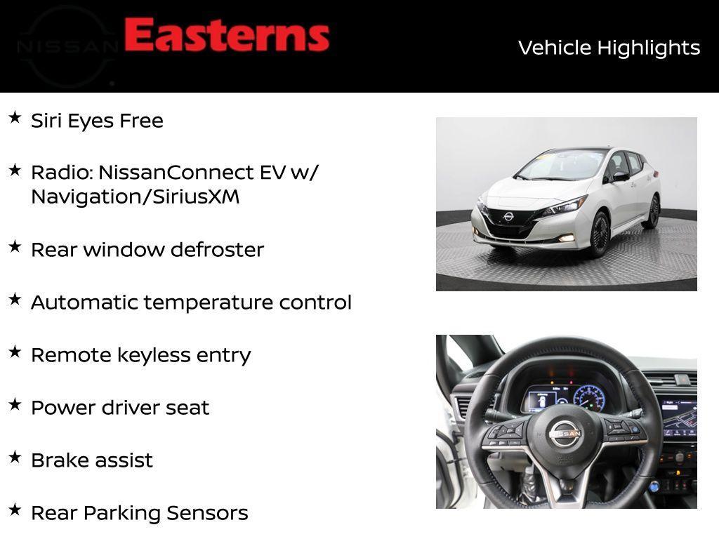 used 2024 Nissan Leaf car, priced at $20,950