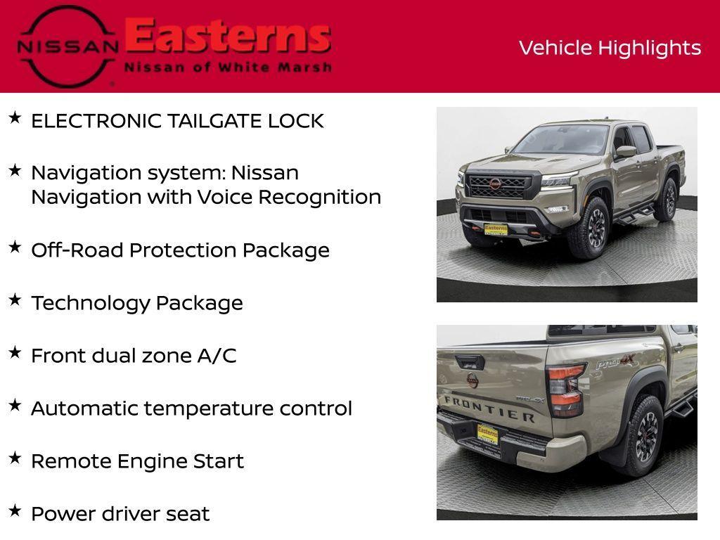 used 2022 Nissan Frontier car, priced at $35,825