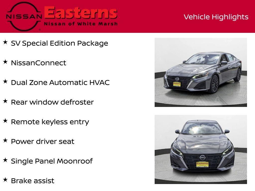 new 2025 Nissan Altima car, priced at $27,353