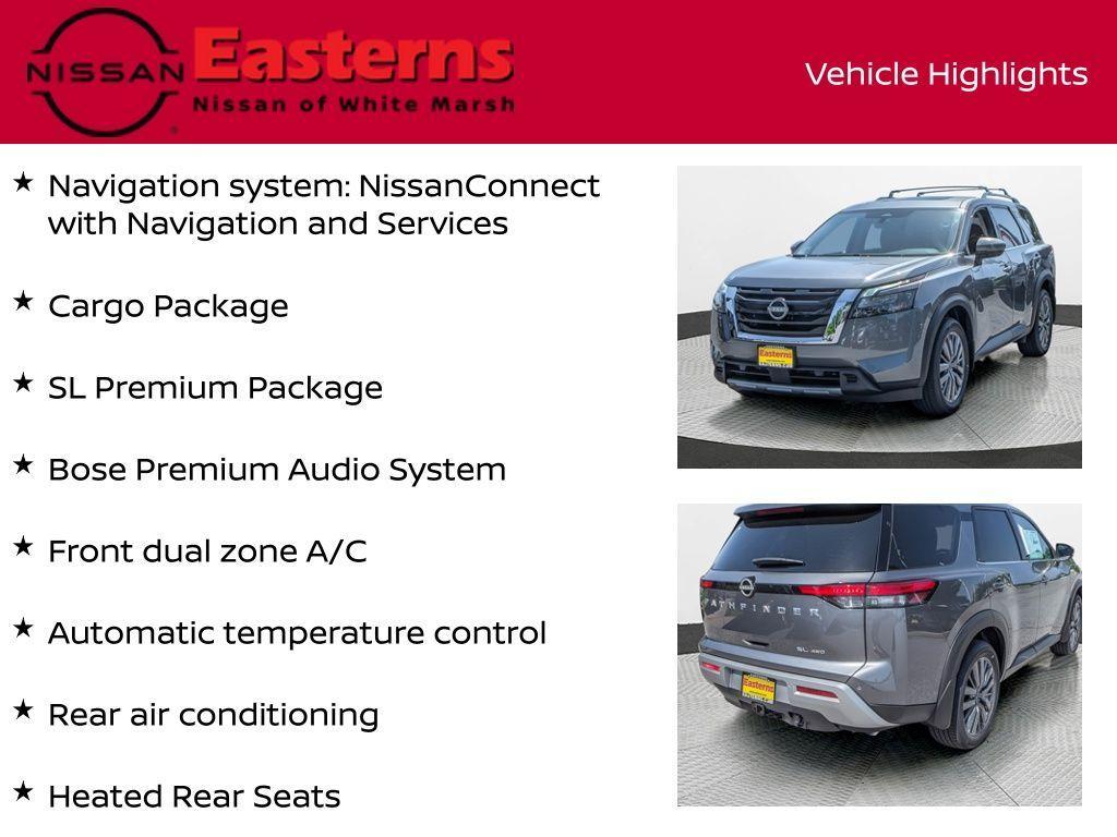 new 2025 Nissan Pathfinder car, priced at $42,721
