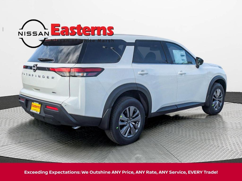 new 2025 Nissan Pathfinder car, priced at $34,601