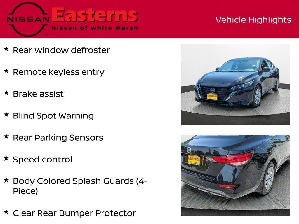 new 2025 Nissan Sentra car, priced at $20,972