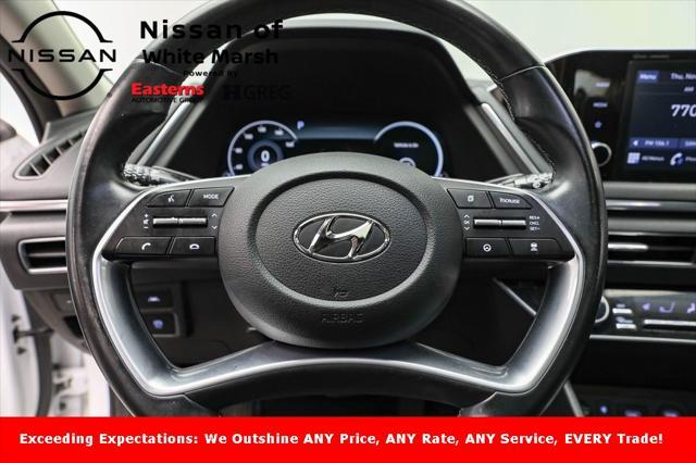 used 2021 Hyundai Sonata car, priced at $20,490