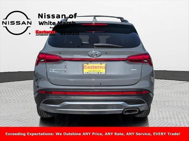 used 2022 Hyundai Santa Fe car, priced at $22,490