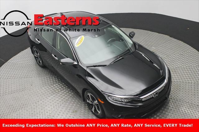 used 2018 Honda Civic car, priced at $19,490