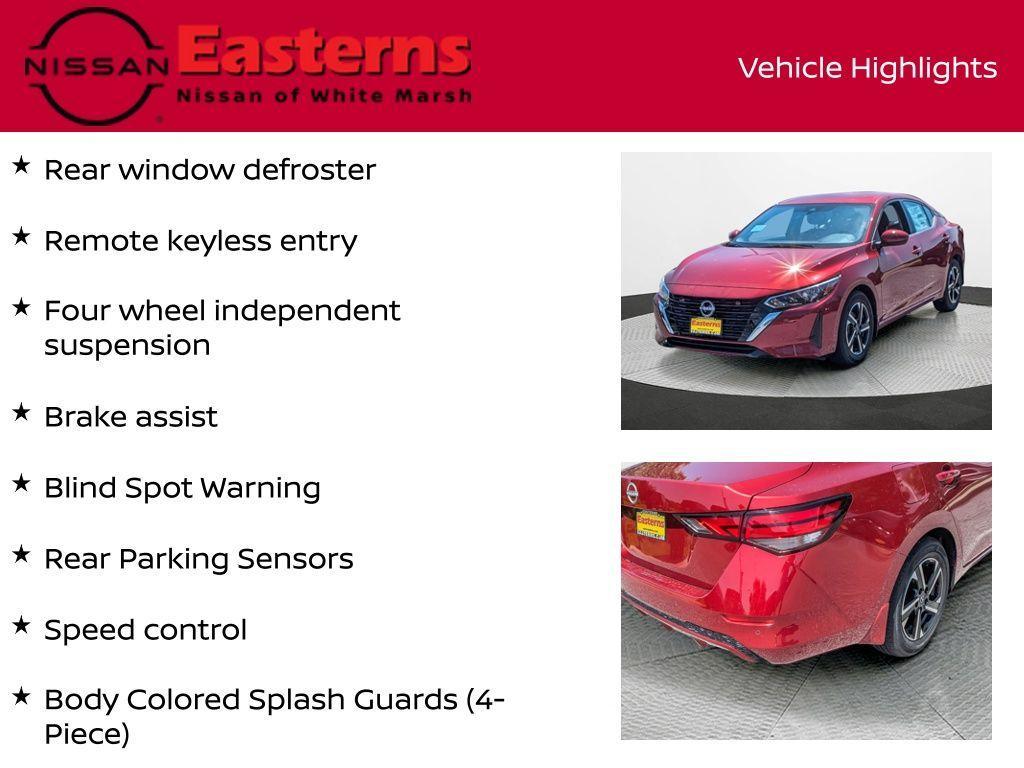 new 2025 Nissan Sentra car, priced at $21,791