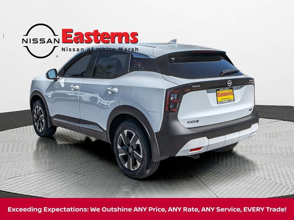 new 2025 Nissan Kicks car, priced at $24,644