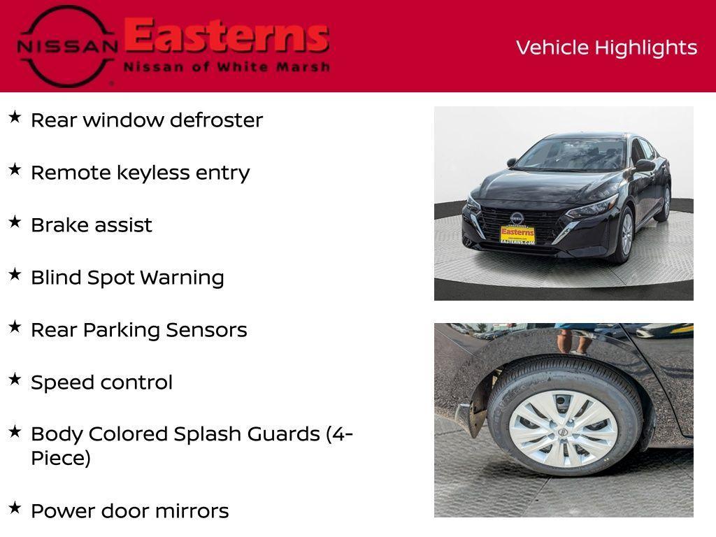 new 2025 Nissan Sentra car, priced at $20,903