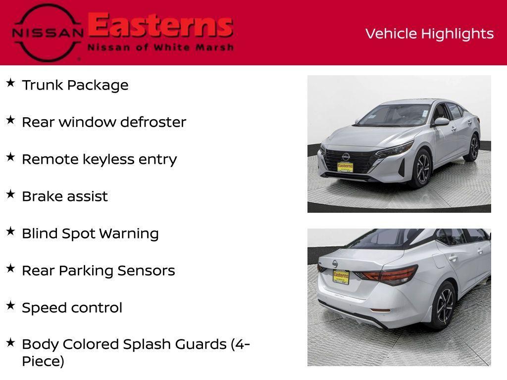 new 2025 Nissan Sentra car, priced at $21,791